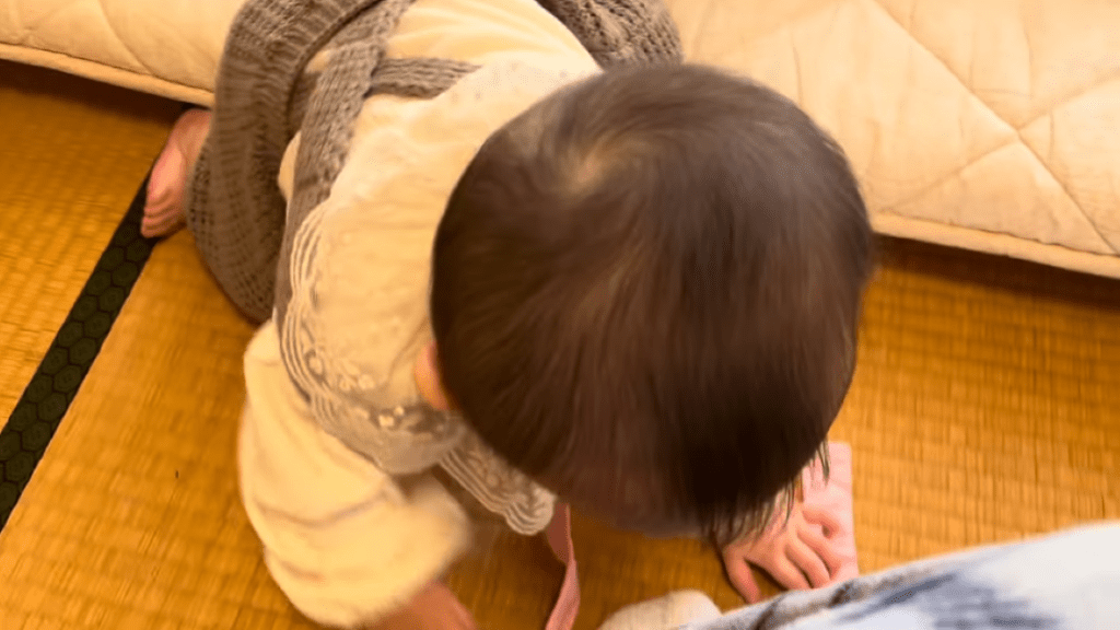 どんどん進み…（＠babynigoさんより提供）